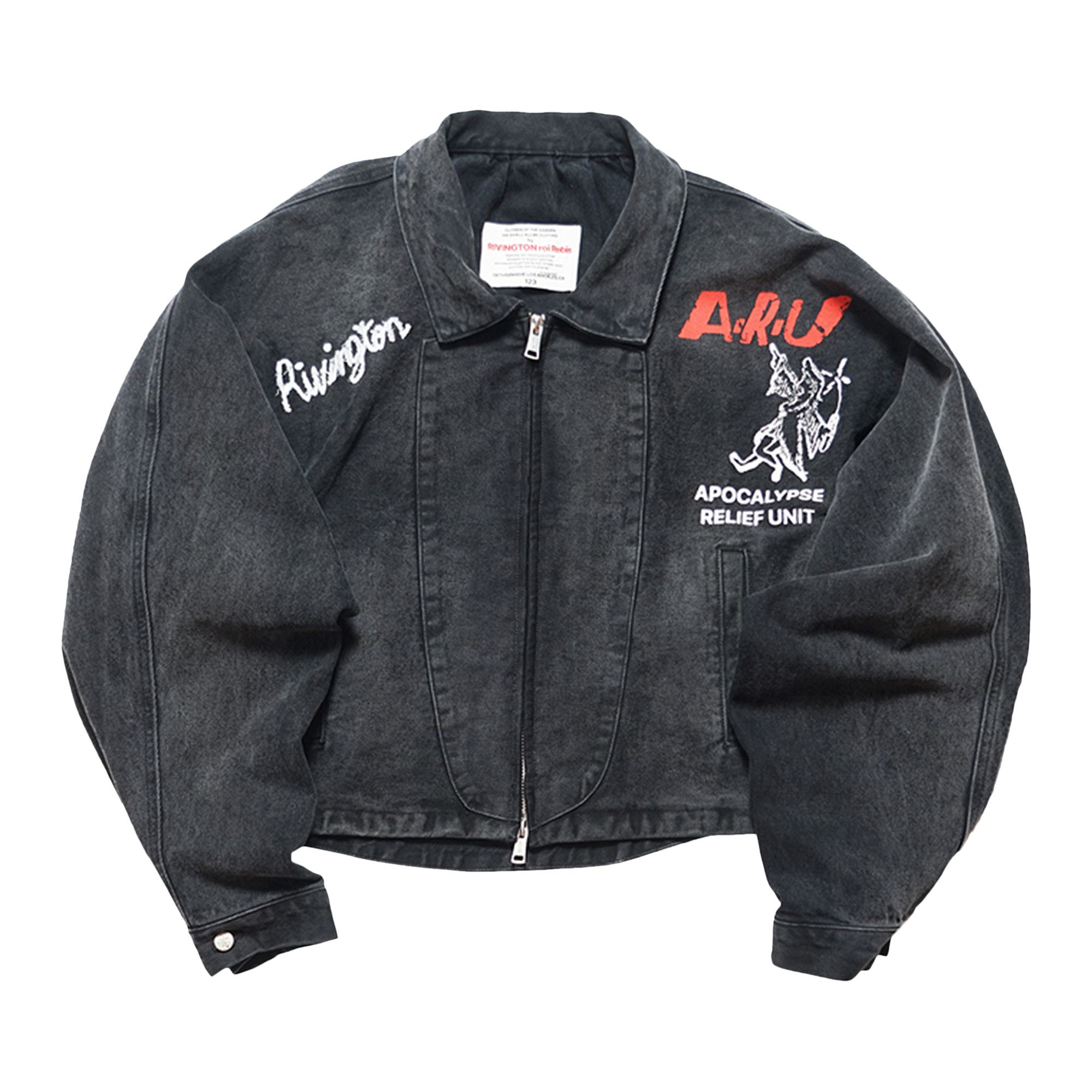 【Rivington Roi Rebis】RRR123 Rose トラッカージャケット RRR123 Rose Trucker Jacket - Feuille Luxury