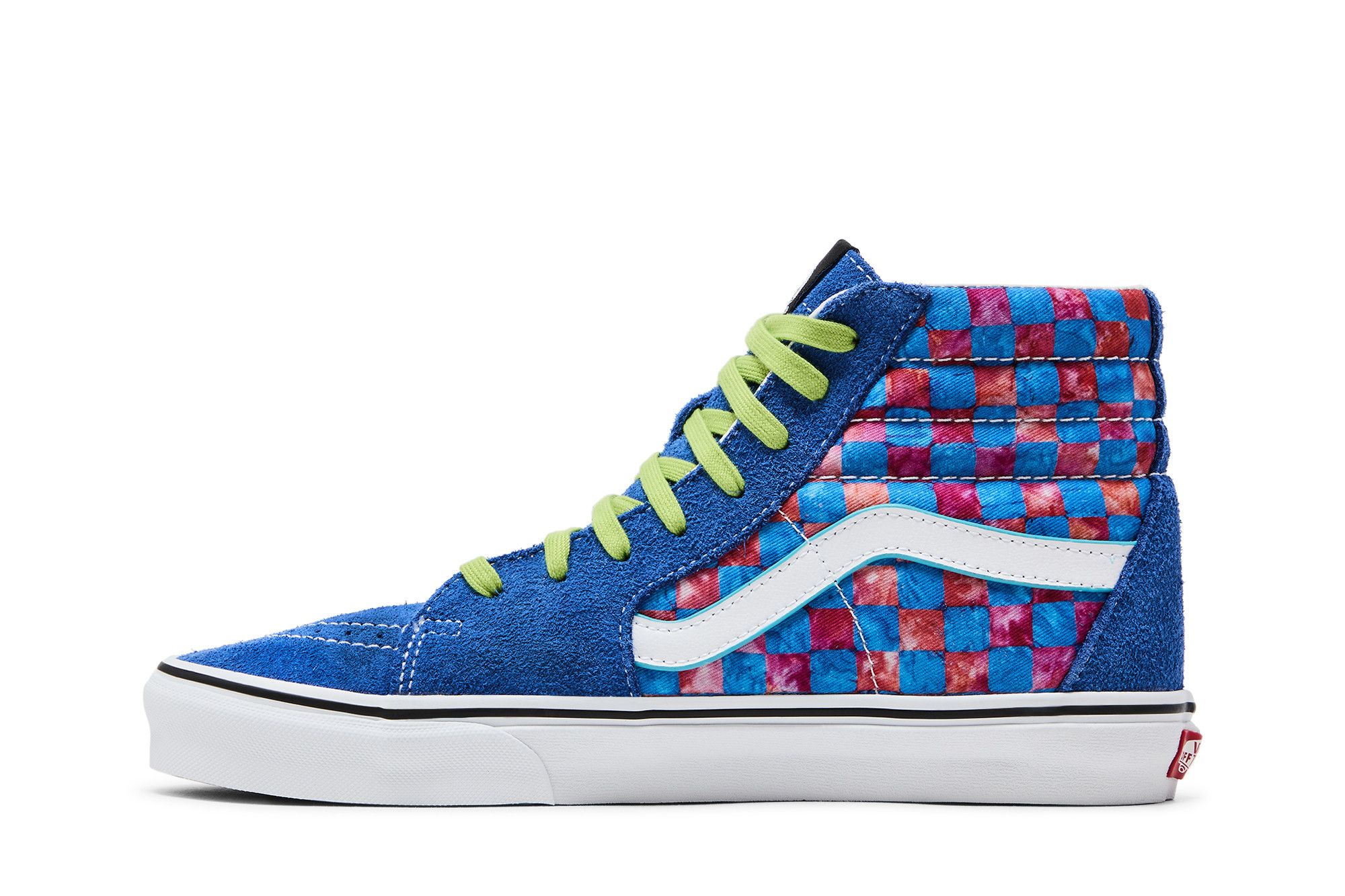 Buy Awake NY x Vans Sk8-Hi 'Blue Checkerboard' - VN0A5HXV7BO | GOAT