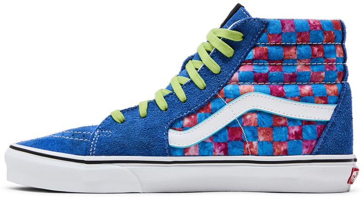 Vans Awake NY x Sk8 Hi Blue Checkerboard