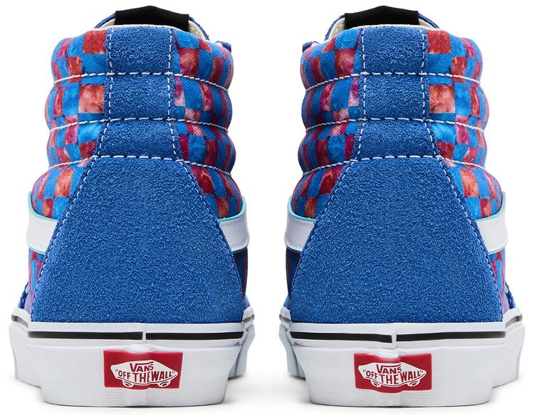 Vans Awake NY x Sk8 Hi Blue Checkerboard