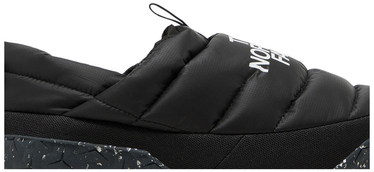 The North Face Nuptse Mule Black White Speckled