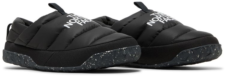 The North Face Nuptse Mule Black White Speckled
