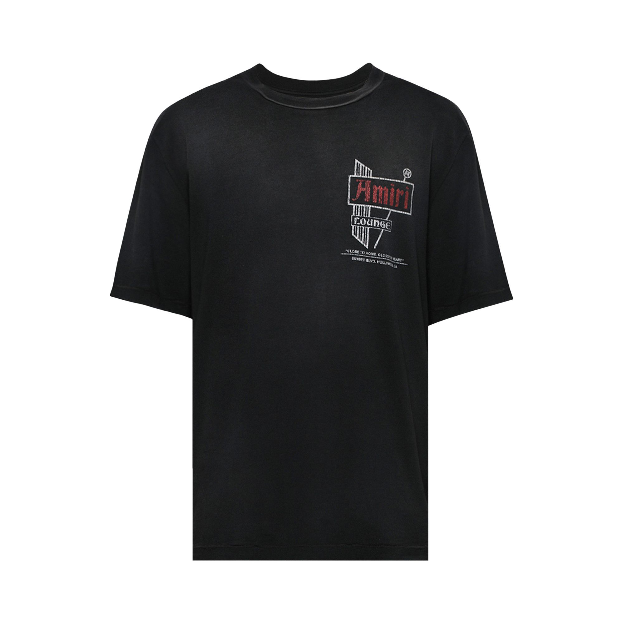 Buy Amiri Vintage Lounge T-Shirt 'Black' - AMJYTE1152 001 BLAC | GOAT