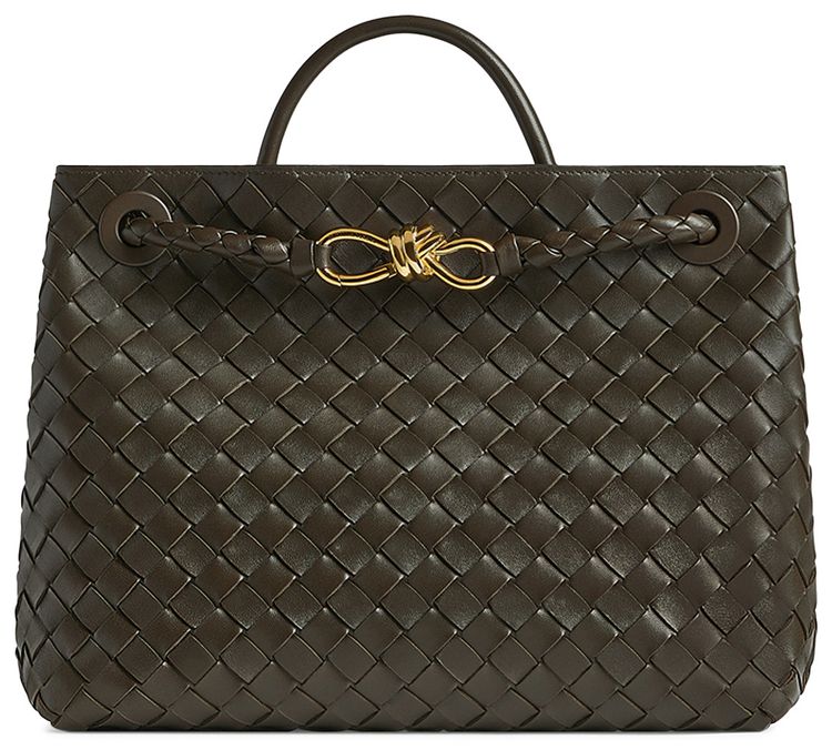 Bottega Veneta Medium Andiamo Bag Khaki
