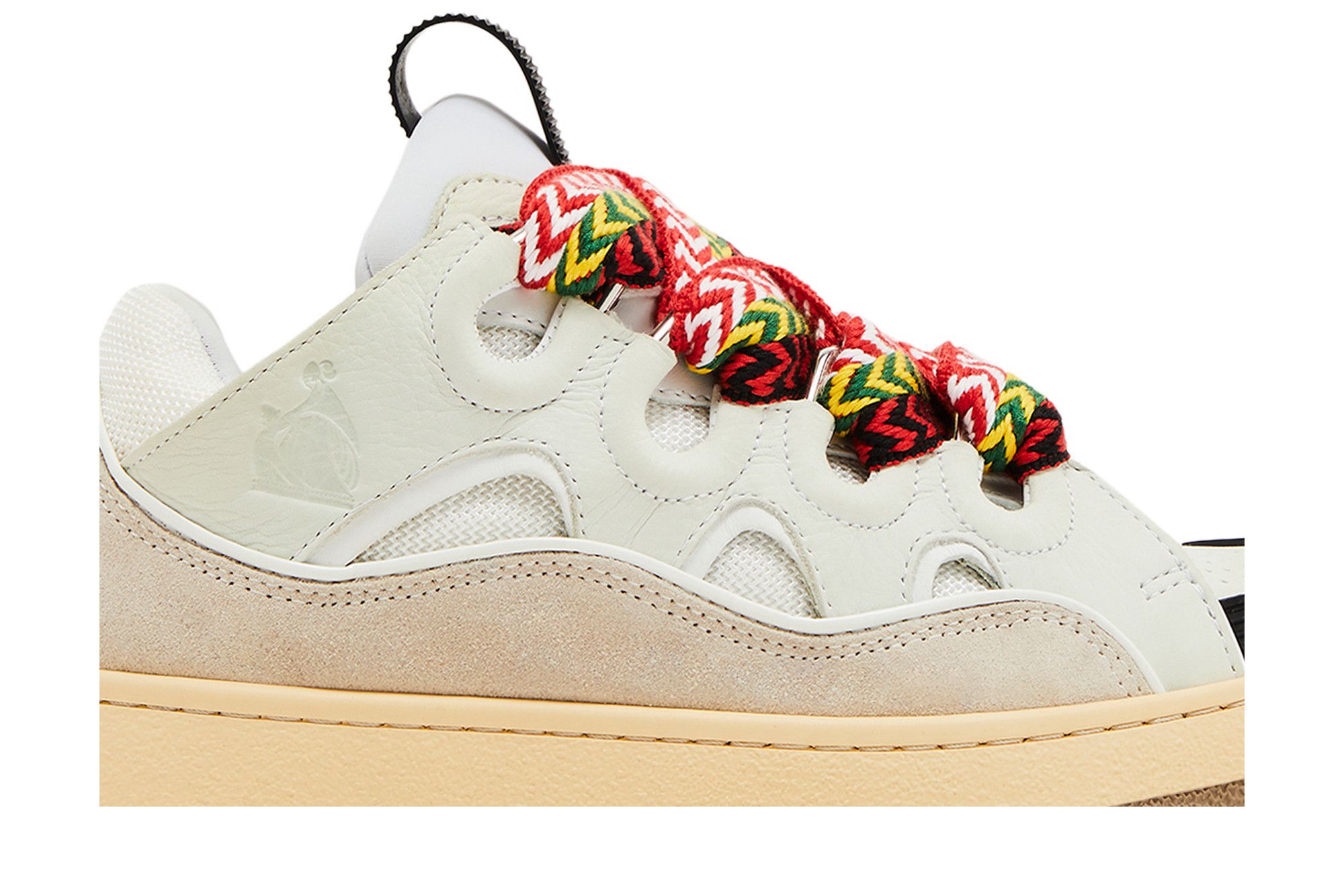 Size 5.0 Lanvin Wmns Curb Light Sneakers 'White' 2023