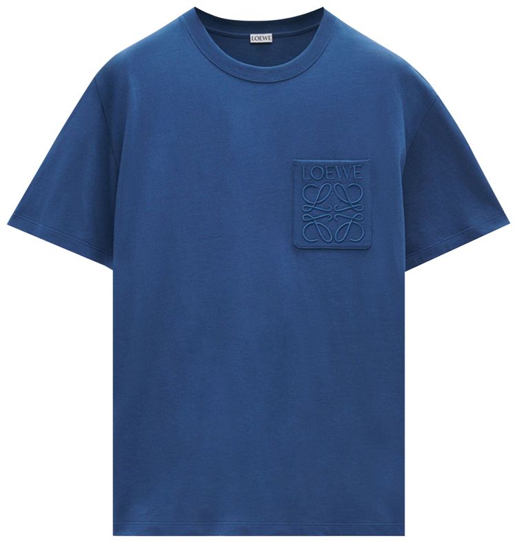 Loewe Relaxed Fit T Shirt China Blue