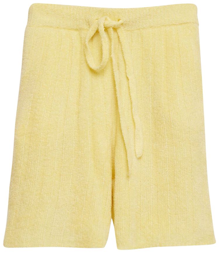 The Elder Statesman Chenille Rib Short Butter