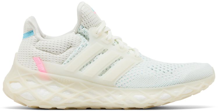 Adidas UltraBoost Web DNA J Off White Bliss Blue