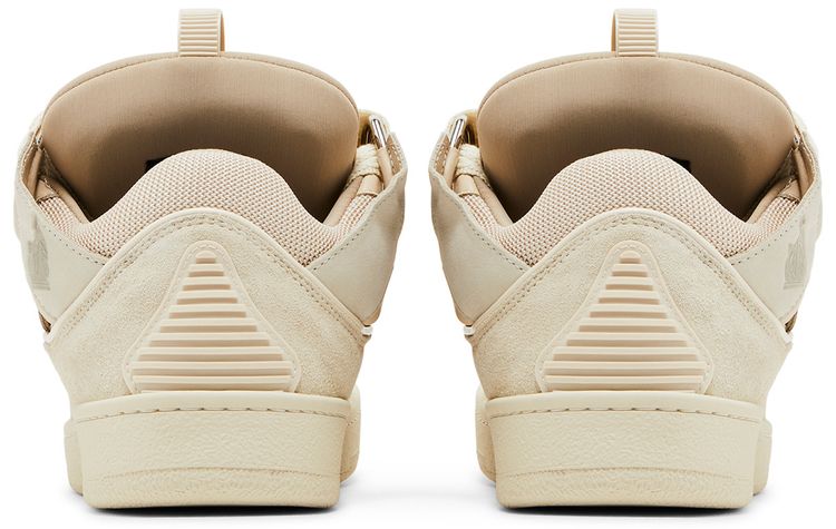 Lanvin Curb Sneakers Monochrome   Peach