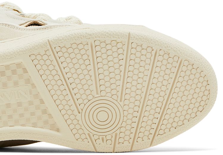 Lanvin Curb Sneakers Monochrome   Peach