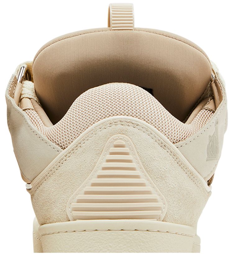 Lanvin Curb Sneakers Monochrome   Peach