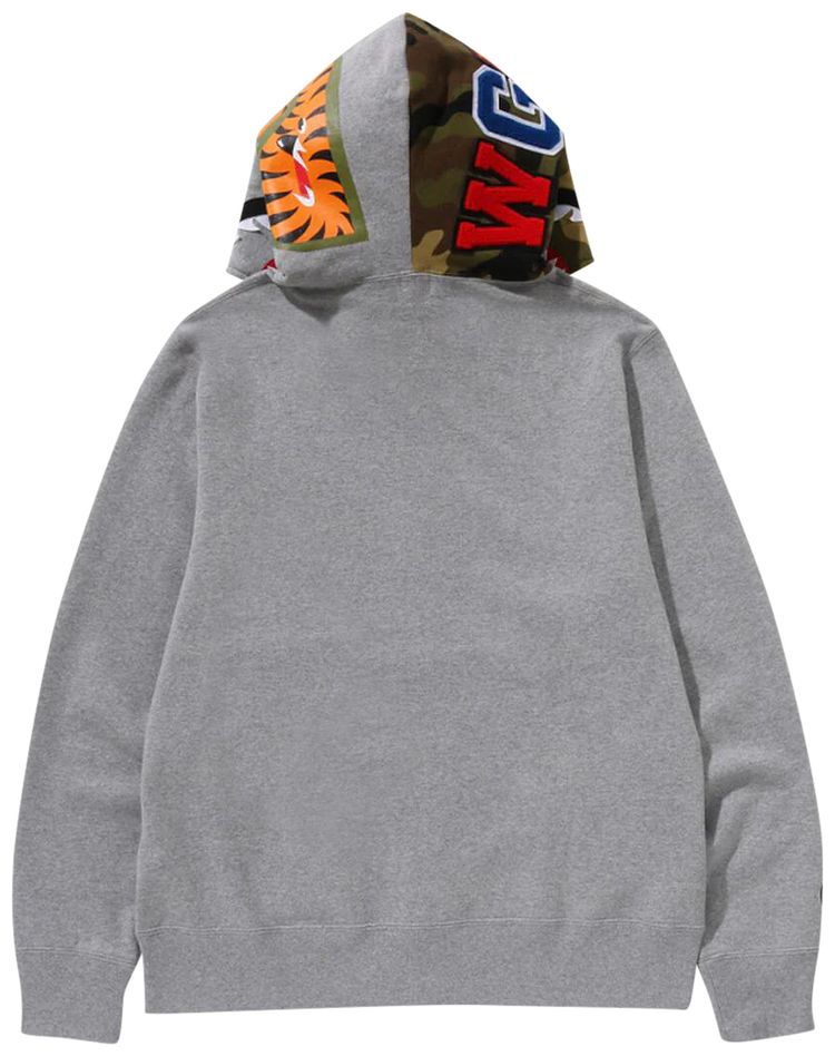 BAPE 1st Shark Full Zip Hoodie Grey
