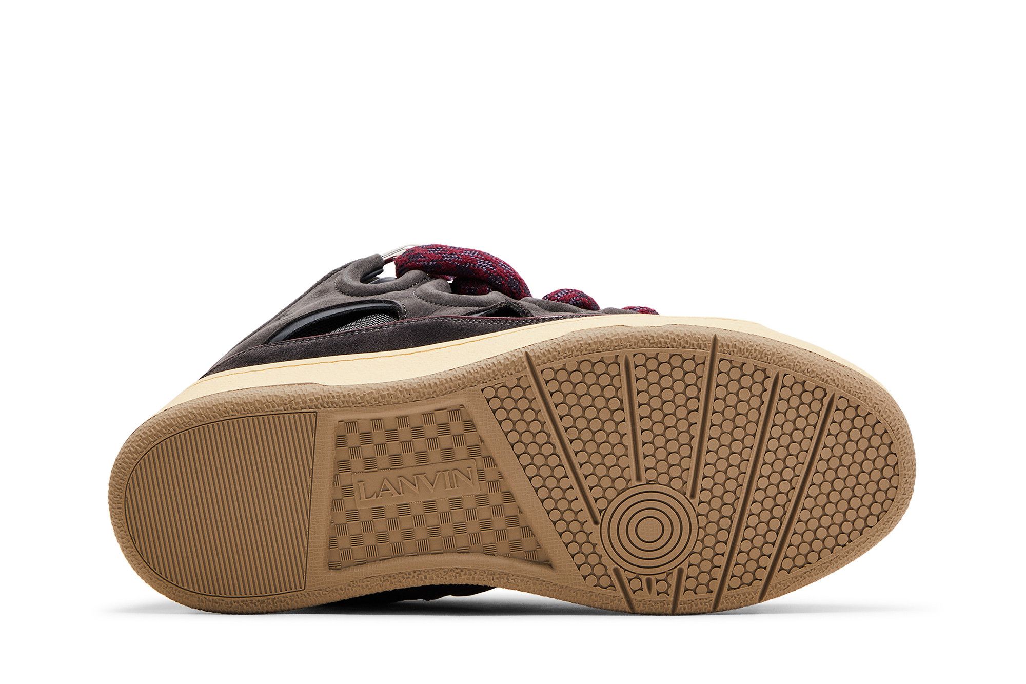 Buy Lanvin Curb Sneakers 'Snake Laces - Shark Grey' - FM SKRK11