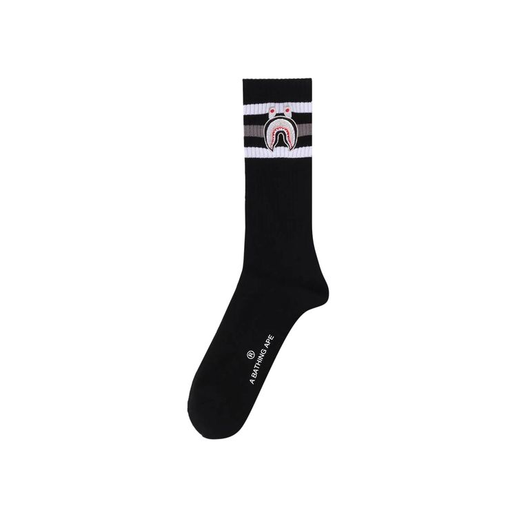 BAPE Shark Socks Black