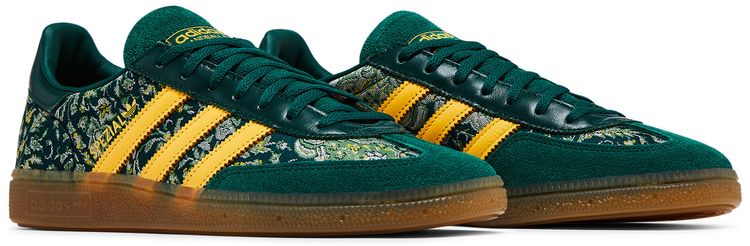 Adidas Wmns Handball Spezial Ornate Carpet Pack   Collegiate Green
