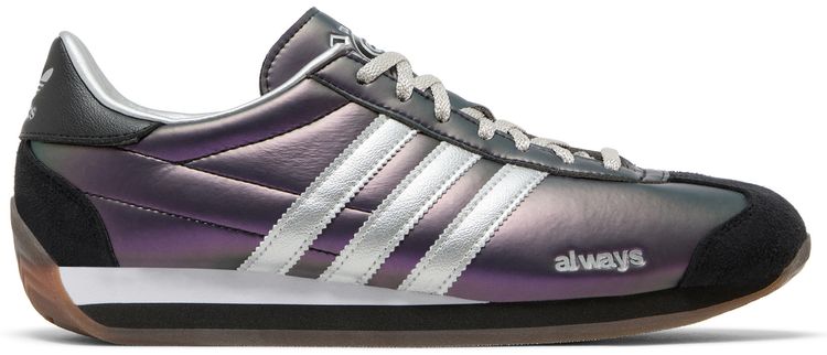 Always Do What You Should Do x adidas Country OG Purple Silver Metallic