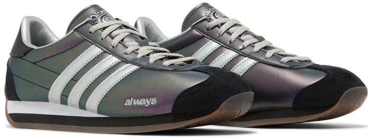 Always Do What You Should Do x adidas Country OG Purple Silver Metallic