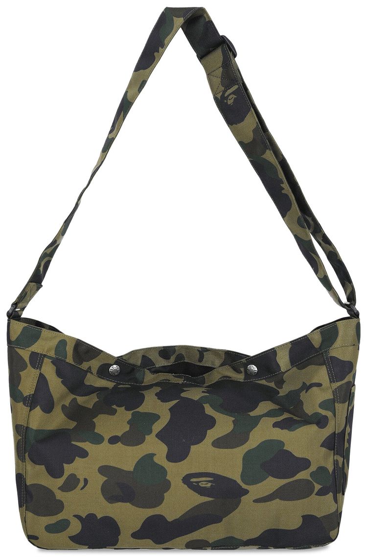 BAPE 1st Camo Cordura Shoulder Bag Green