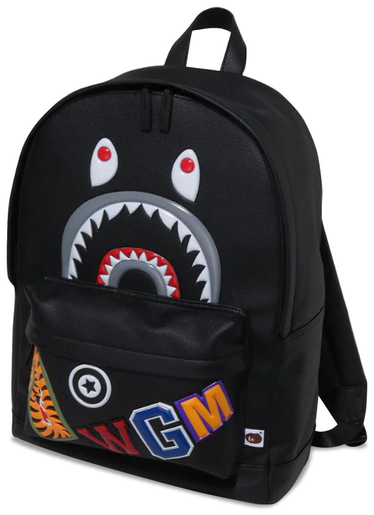 BAPE Shark Day Pack Black