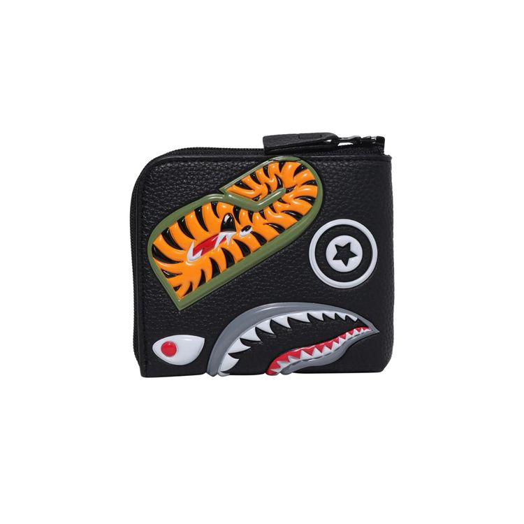 BAPE Shark Mini Wallet Black