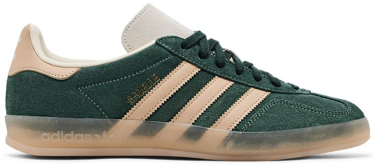 Adidas Gazelle Indoor Shadow Green Warm Sandstone