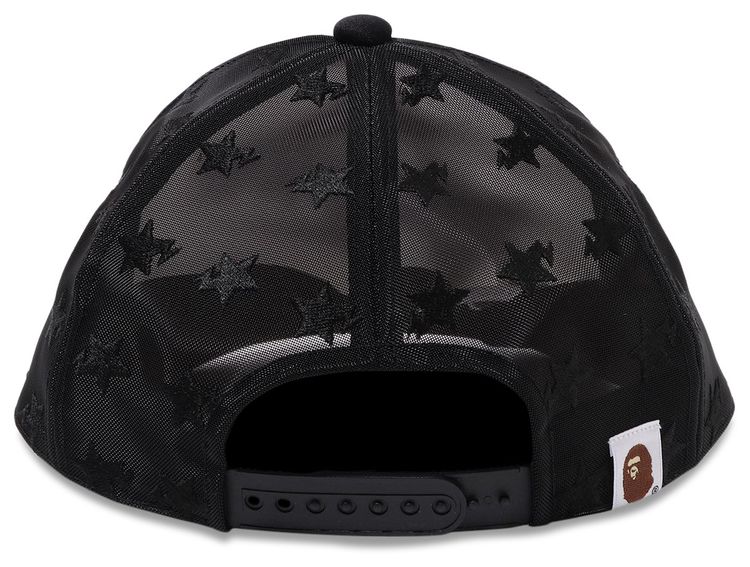 BAPE Sta Mesh Cap Black
