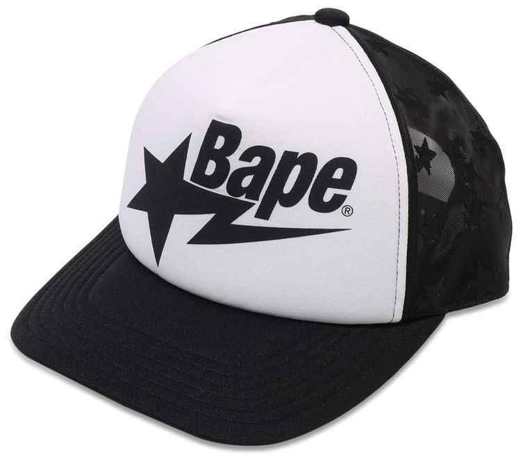BAPE Sta Mesh Cap Black