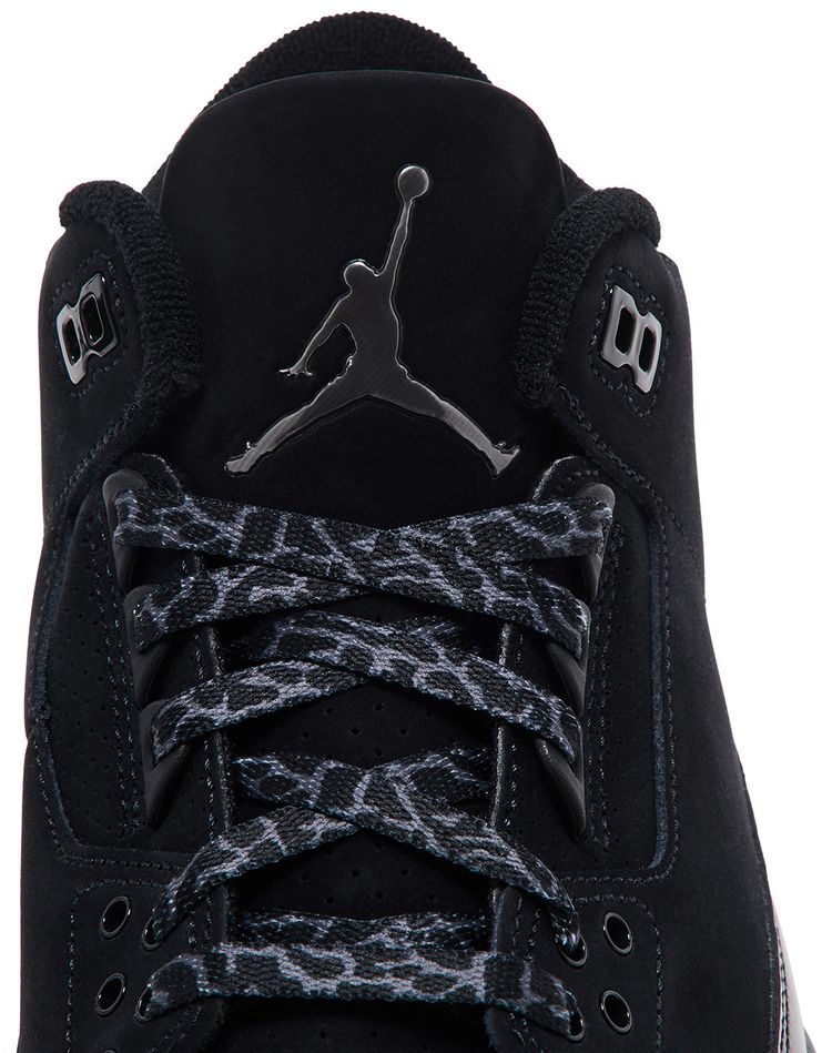 Air Jordan 3 Retro Black Cat 2025