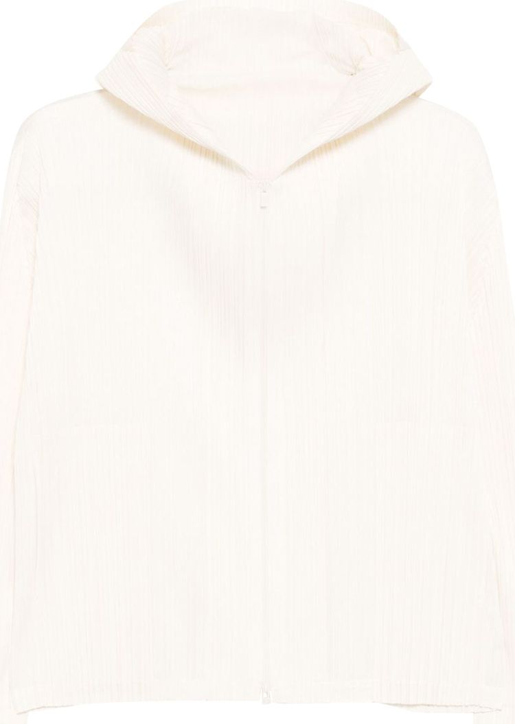 Pleats Please Issey Miyake MC December Blouson Off White
