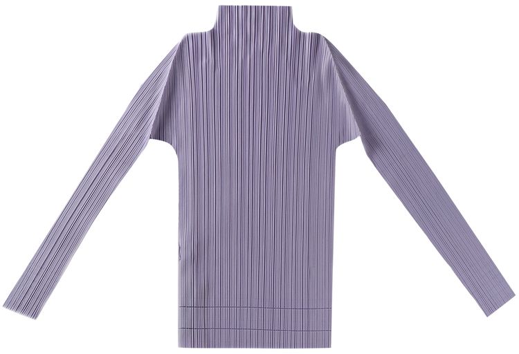 Pleats Please Issey Miyake Soft Pleats Top Light Purple