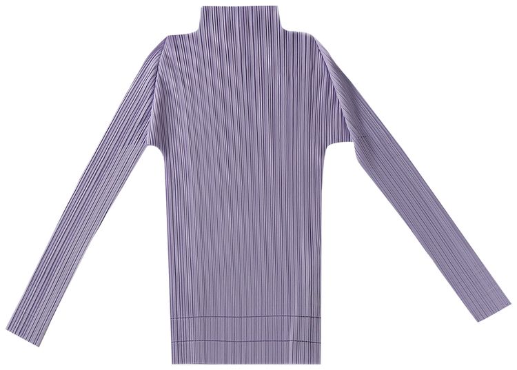 Pleats Please Issey Miyake Soft Pleats Top Light Purple
