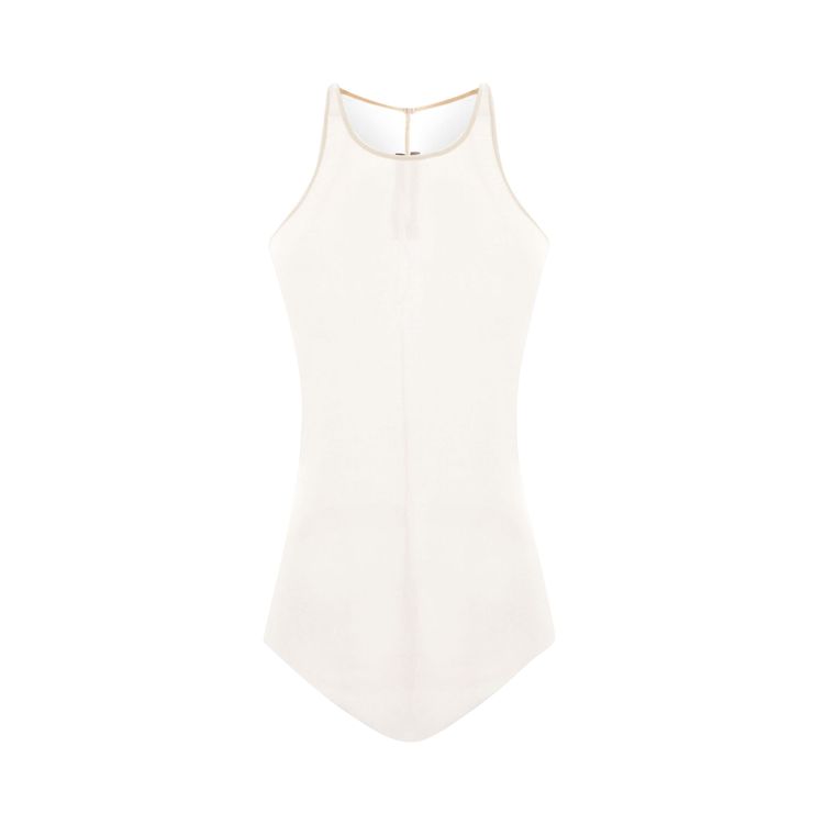 Rick Owens Basic Rib Tank Natural