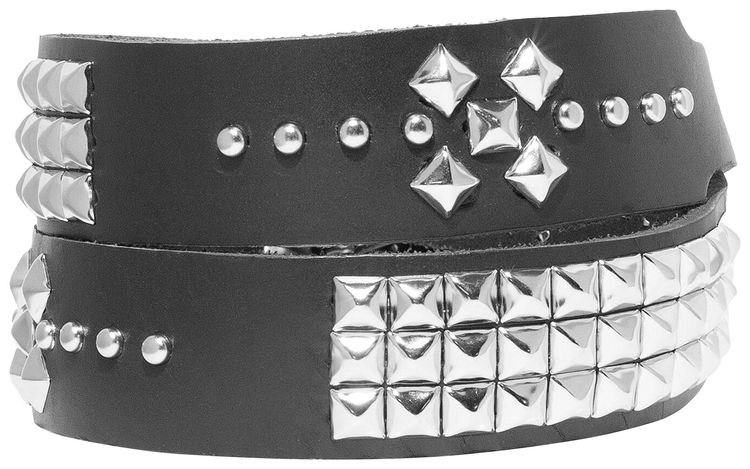 Enfants Riches Deprimes Texas Serenade Ceinture Clout Belt BlackSilver