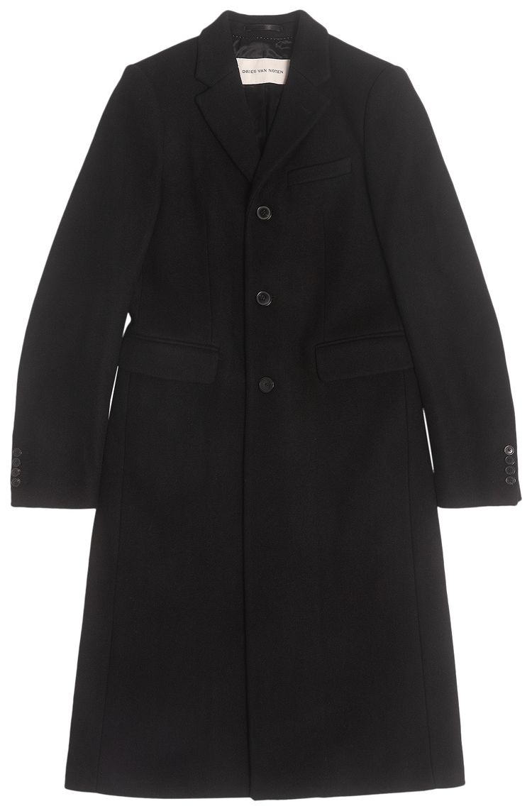 Dries Van Noten Reelan Short Coat Black