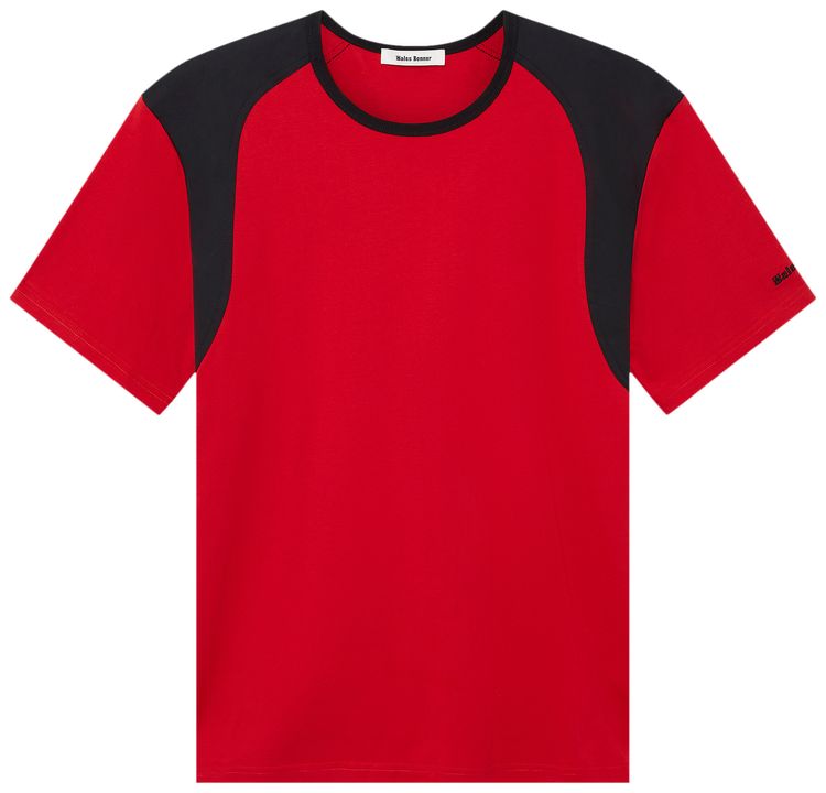 Wales Bonner Dub T Shirt BlackRed