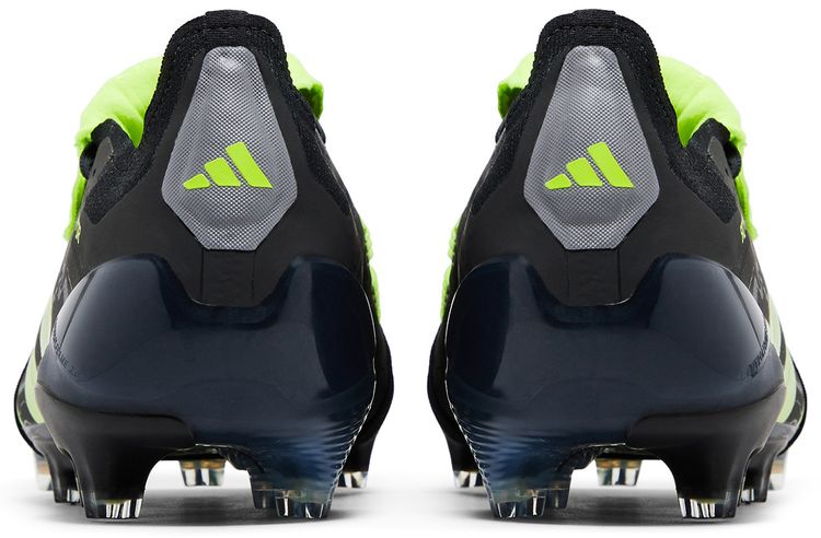 MerkyFC x adidas Predator Elite Foldover Tongue FG Black Lucid Lemon