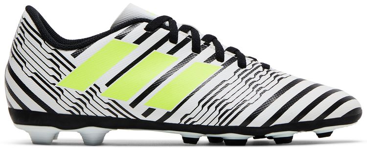 Adidas Nemeziz 174 FxG J White Black Solar