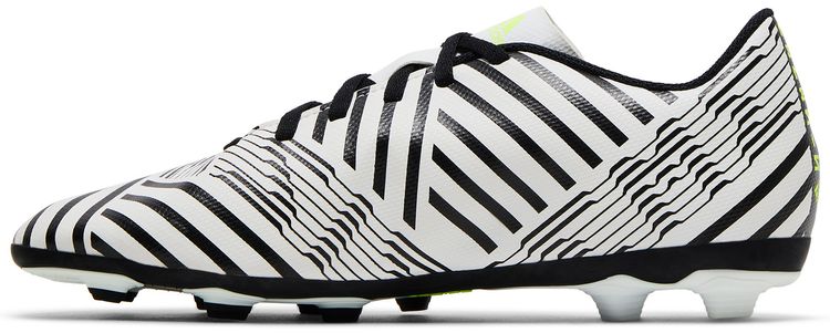 Adidas Nemeziz 174 FxG J White Black Solar