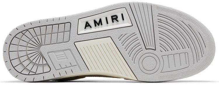 Amiri Wmns Skel Top Low Alabaster Snakeskin