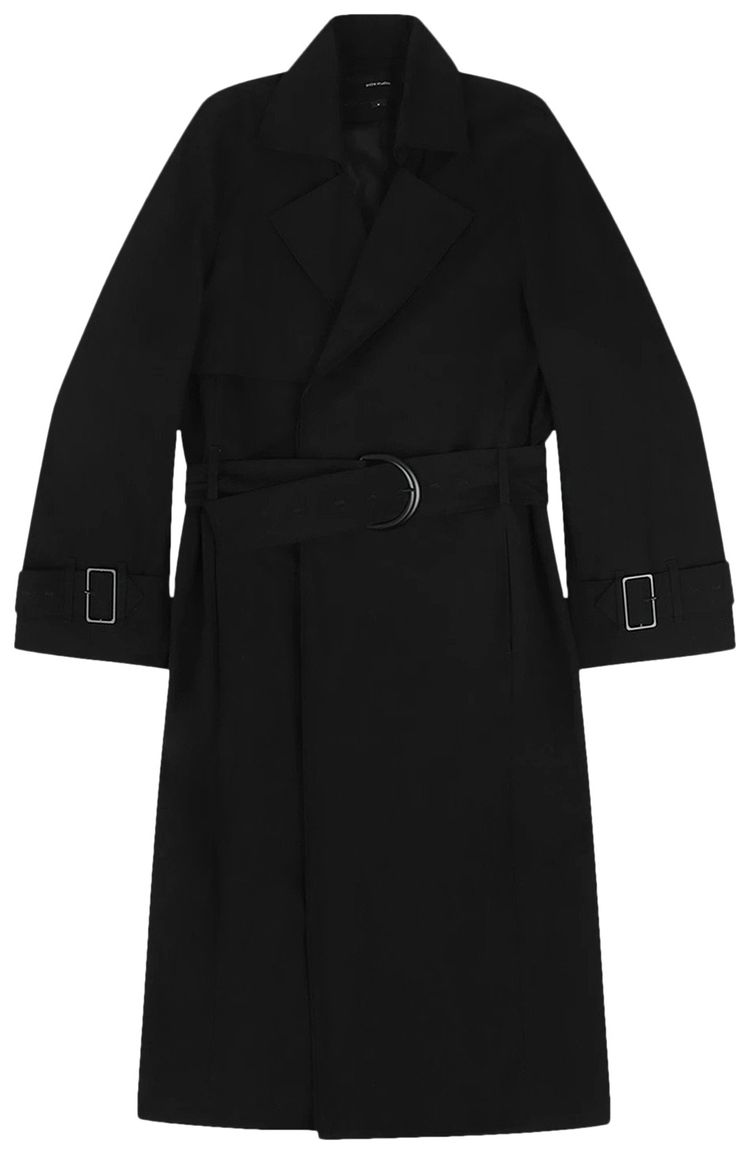Entire Studios Goodman Trench Coat Black