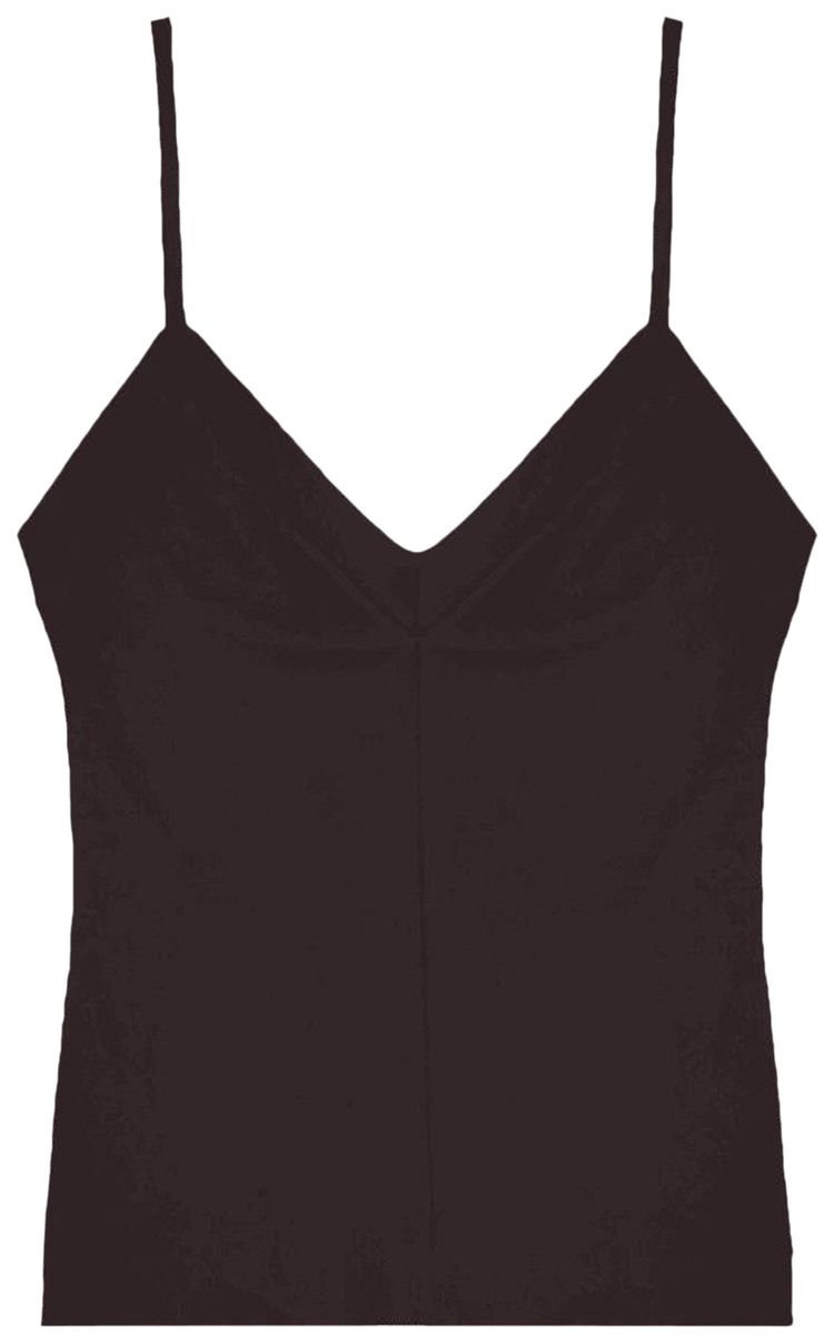 Jil Sander Sleeveless Top Chocolate Brown