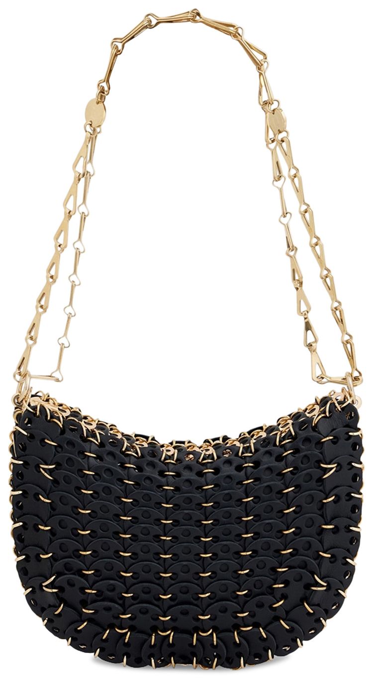 Rabanne 1969 Shoulder Bag BlackGold