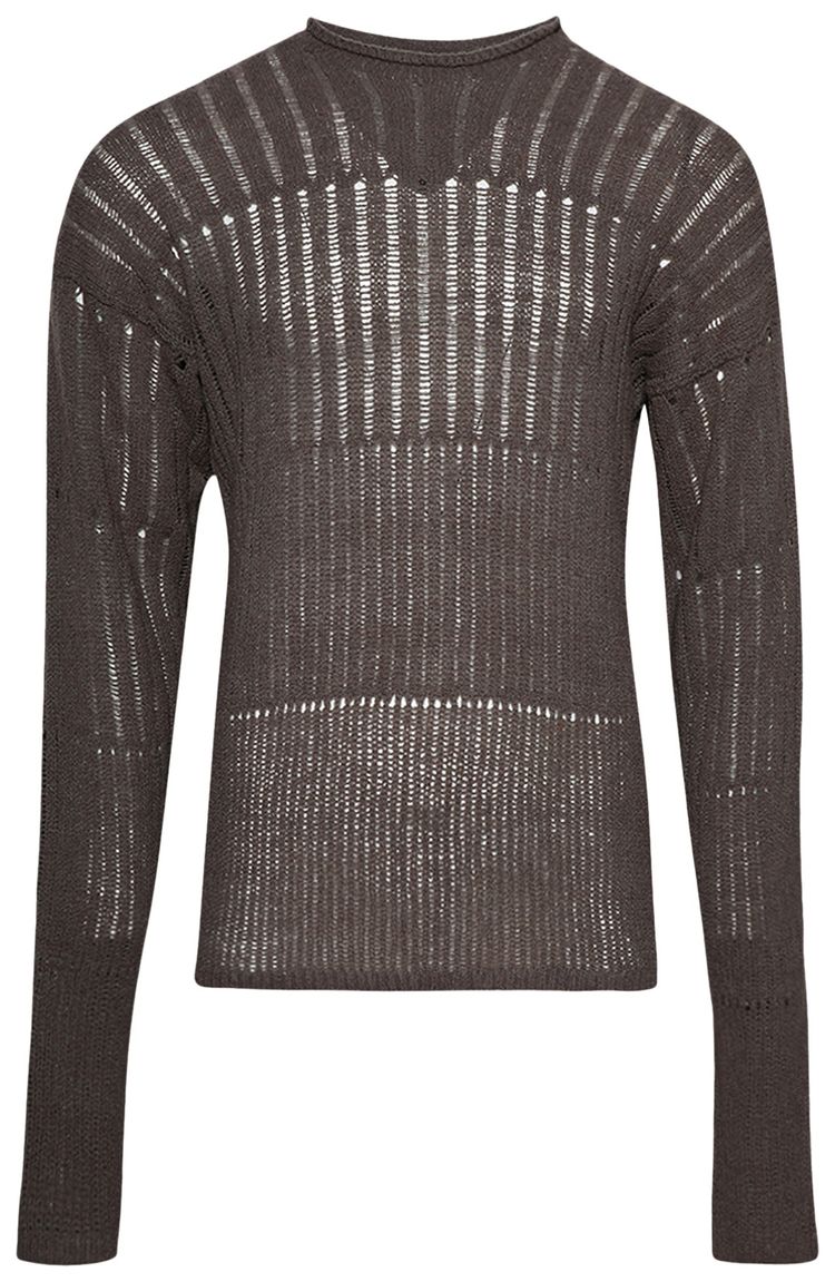 Rick Owens Oversized Pull Sweater Dust