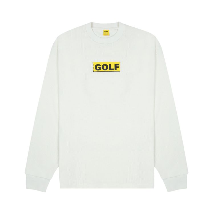 GOLF WANG Collage Long Sleeve Thermal White