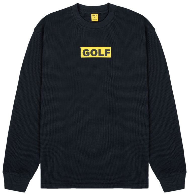 GOLF WANG Collage Long Sleeve Thermal Black