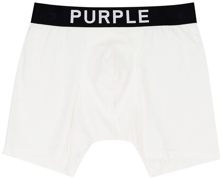 PURPLE BRAND Boxer Brief White