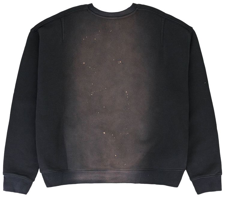 PURPLE BRAND HWT Fleece Crewneck Black