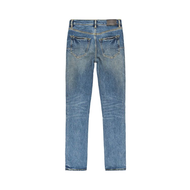PURPLE BRAND Aged Skinny Jeans Mid Indigo Aged
