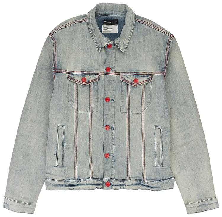 PURPLE BRAND Trucker Denim Jackets Indigo