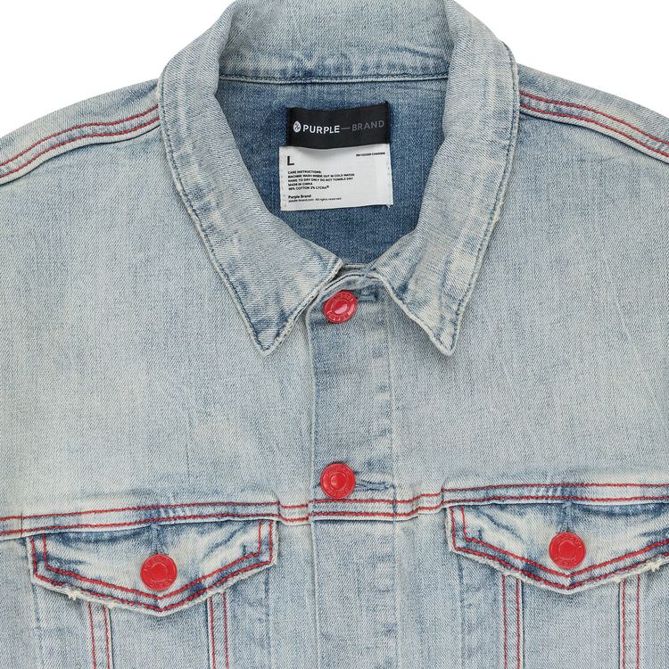 PURPLE BRAND Trucker Denim Jackets Indigo